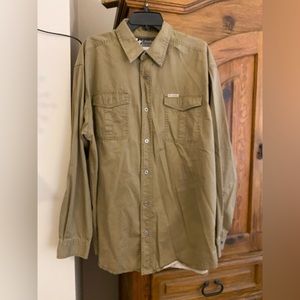 Columbia LS button down NWOT Sz XL
